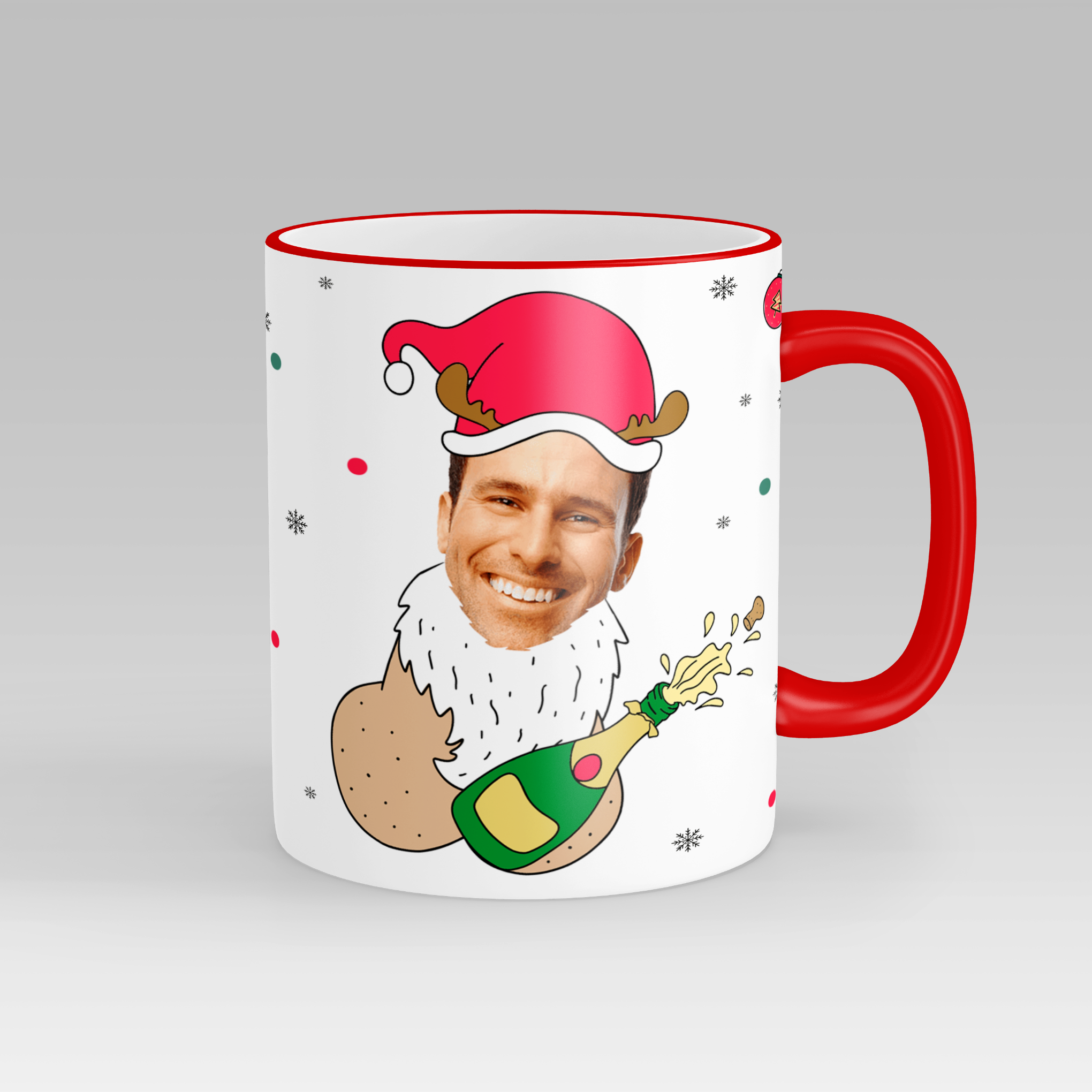 Personalised Gnome Face Mug