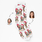 Personalised Couple Face Socks