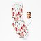 Personalised Santa Face Socks