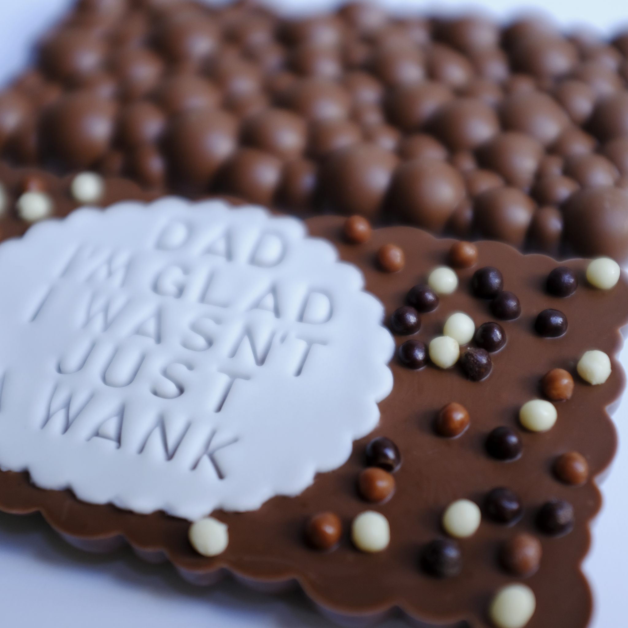 I'm Glad I Wasn't Just Chocolate Bar